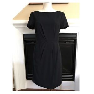 Theory Black Dress for work with pockets size 10